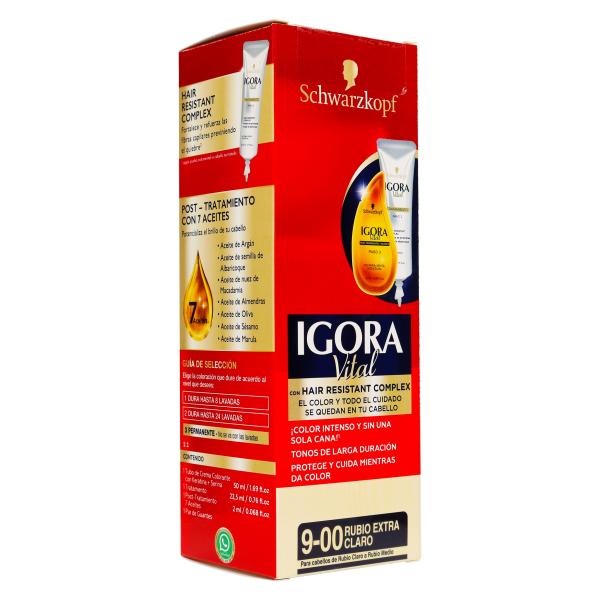 IGORA VITAL TUBO 9-00 RUBIO EXTRA CLARO