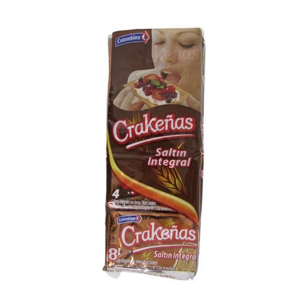 GALLETA CRAKENAS SALTIN INTEGRAL 8 UND