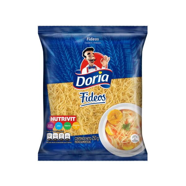 PASTA FIDEOS DORIA 250 GR