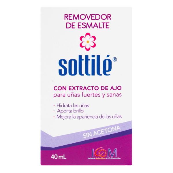 REMOVEDOR SOTTILE 40 ML ICOM