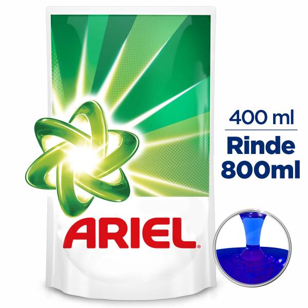 DETERGENTE ARIEL LIQUIDO POUCH 400 ML
