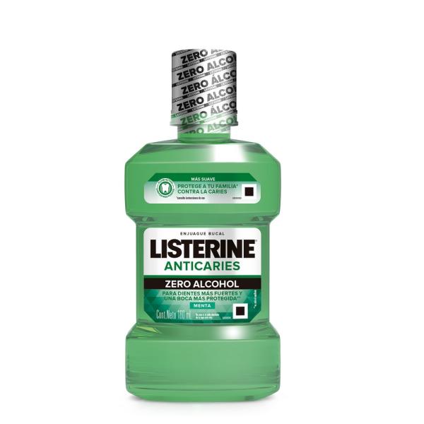 LISTERINE ANTICARIES ZERO 180 ML