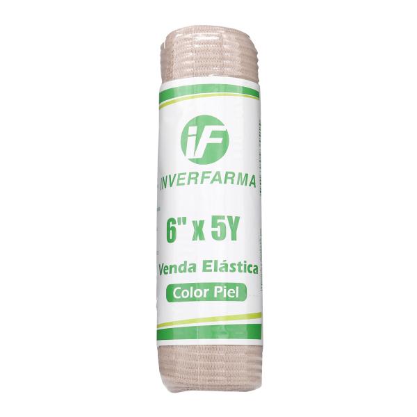 VENDA ELASTICA COLOR PIEL 6X5 INVERFARMA