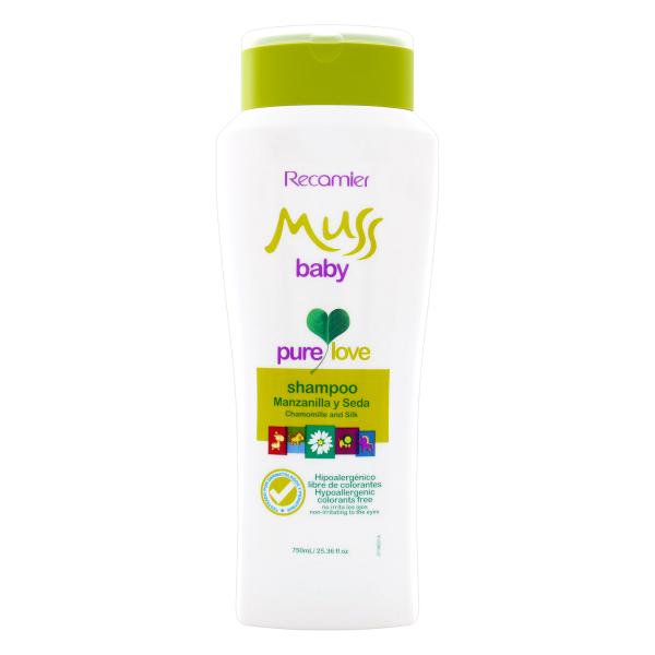 CHA.MUSS BABY MANZANILLA Y SEDA 750 ML