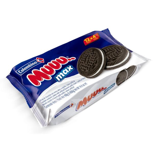 GALLETAS MUUU CREMADA MAX 12 UND