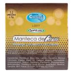 MANTECA DE CACAO 5 GR 12 UND DISANFER