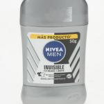 DTE.NIVEA BARRA INVISI.BLACK WHI.50GR H