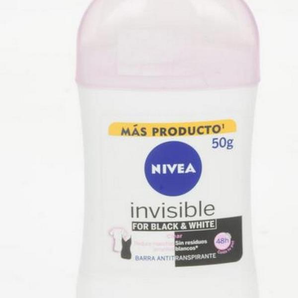 DTE.NIVEA BARRA INVISI.BLACK WHI.50GR M