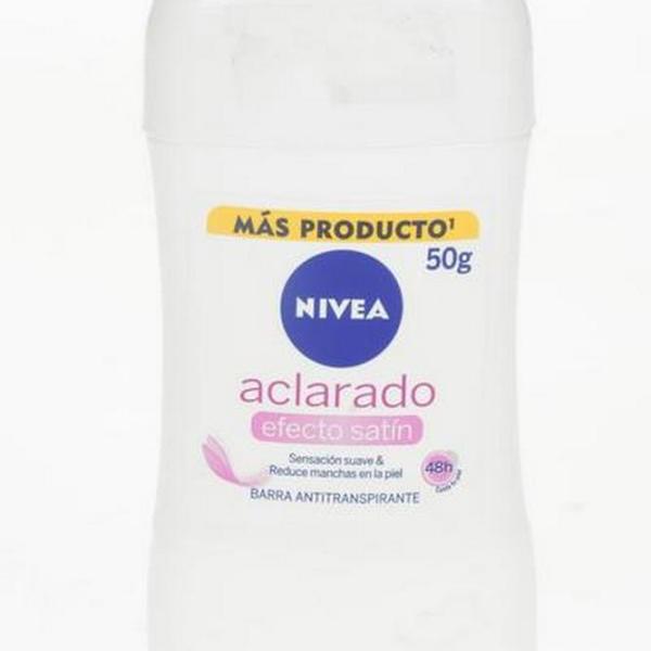 DTE.NIVEA BARRA TONO NAT E.SATIN 50 GR M