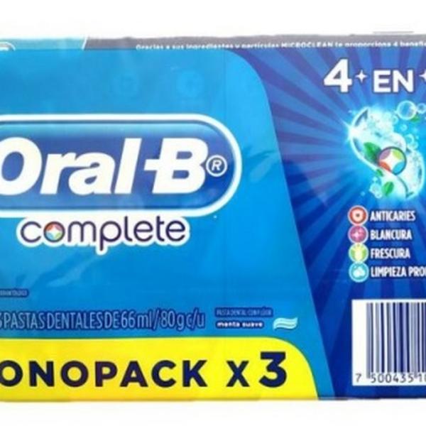 CRE.ORAL-B COMPLETE BLUE 4EN1 ECONOP.X 3