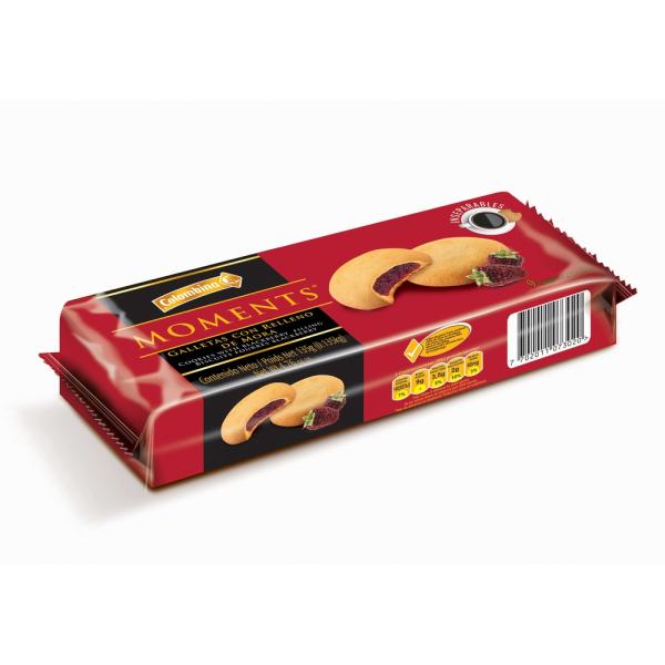 GALLETA RELL.MOMENTS MORA 9 U 135GR