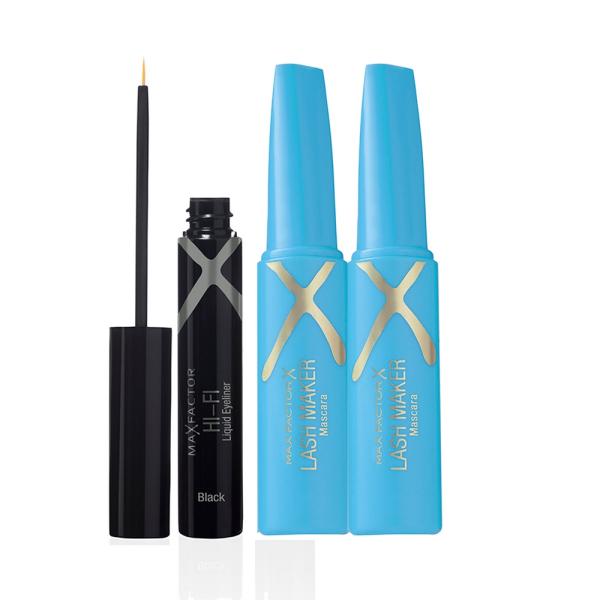 2 PESTANINA LASH MAKER NEGRA+DEL.NEG.P.E