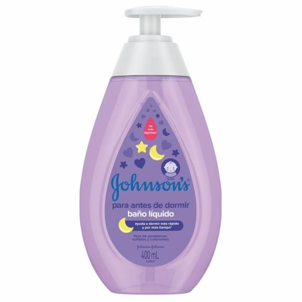 BANO LIQUIDO JJ BABY ANTES D.DORMI.400ML