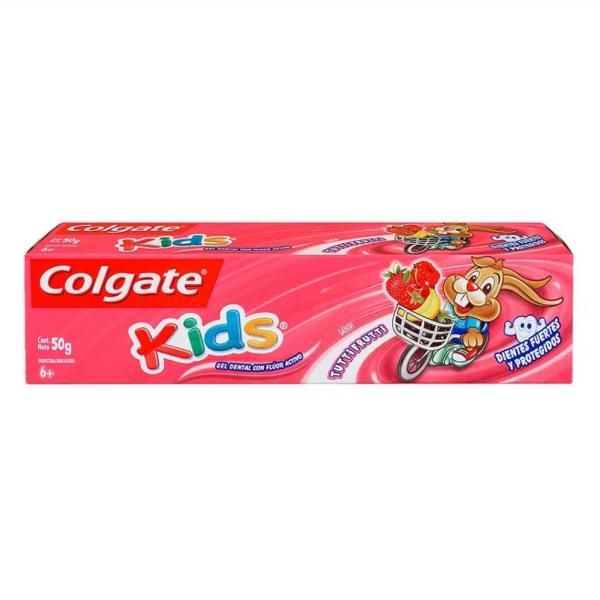 CRE DENTAL COLGATE GEL KIDS FRESA 50 GR