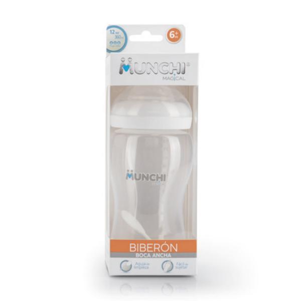 BIBERON MUNCHI MAGI.B.ANCHA F.ALTO 12 OZ