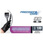 GUANTE NITRI.PRECISION NEGRO S 100 UND