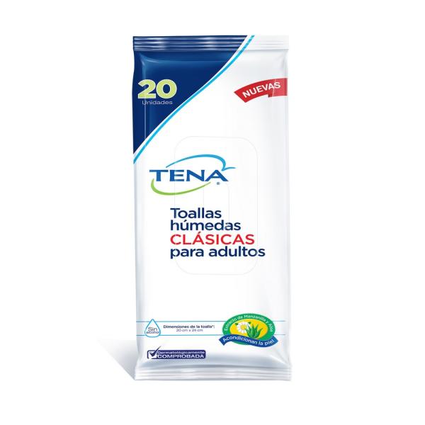 TOALLAS HUMEDAS TENA CLASICAS 20 UND