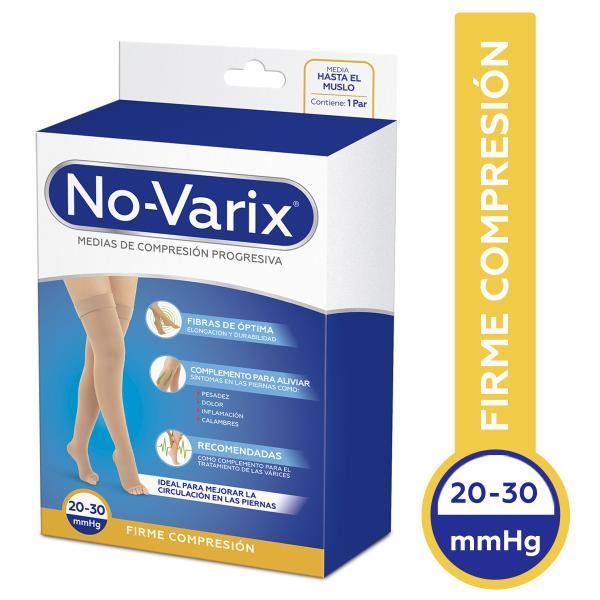MEDIA UNISEX NOVARIX 20-30MMHN BEIGE T.L