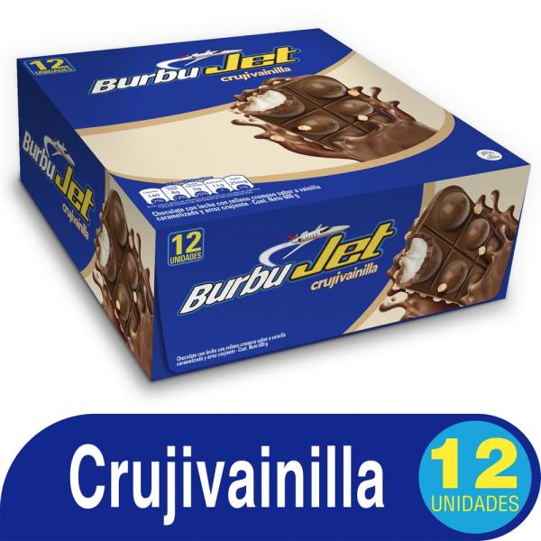 CHOCOLATINA BURBUJET 50 G 12 UNDS