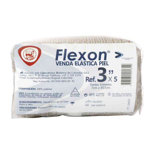 VENDA FLEXON ELASTICA COLOR PIEL 3X5