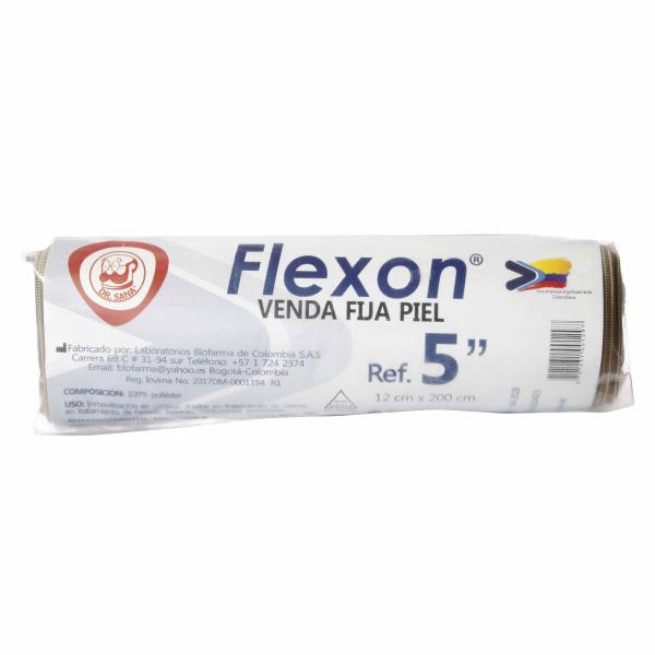 VENDA FLEXON FIJA COLOR PIEL 5X5