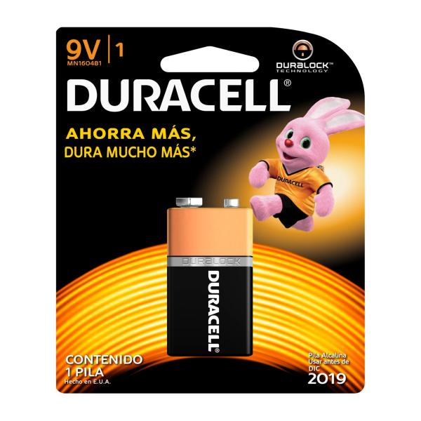 PILA DURACELL CUADRADA 9V(SF)