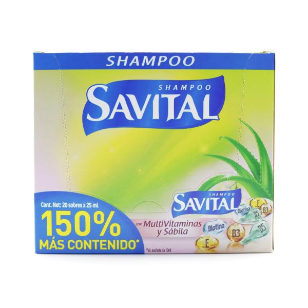 CHA.SAVITAL MULTIVITAM.SABILA 25ML 20SBS