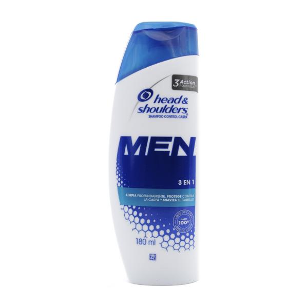 CHA.HEAD-SHOULDERS MEN 3 EN 1 180 ML