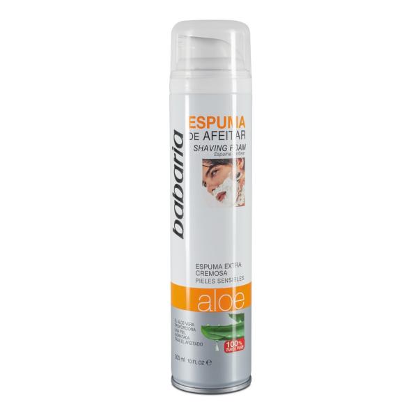 ESPUMA DE AFEITAR BABARIA ALOE 300 ML