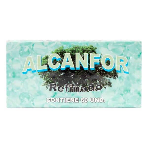 ALCANFOR REFINADO 60 UNDS DISFARMACOL