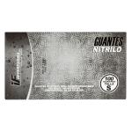 GUANTE NITRILO NEGRO T.S 100 UND INVERFA