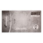 GUANTE NITRILO NEGRO T.M 100 UND INVERFA