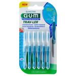CEPILLO INTER. GUM 1.6 MM M.CONICO 6 UND