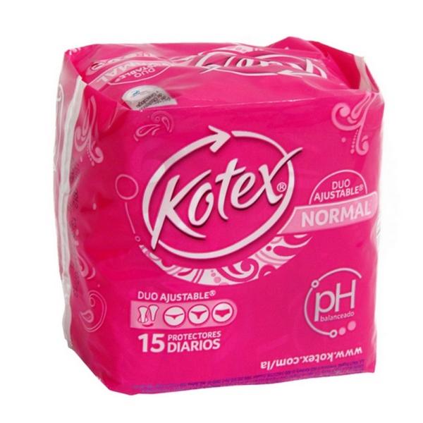 PROT.KOTEX PH DUO AJUSTBSLE 15 UND