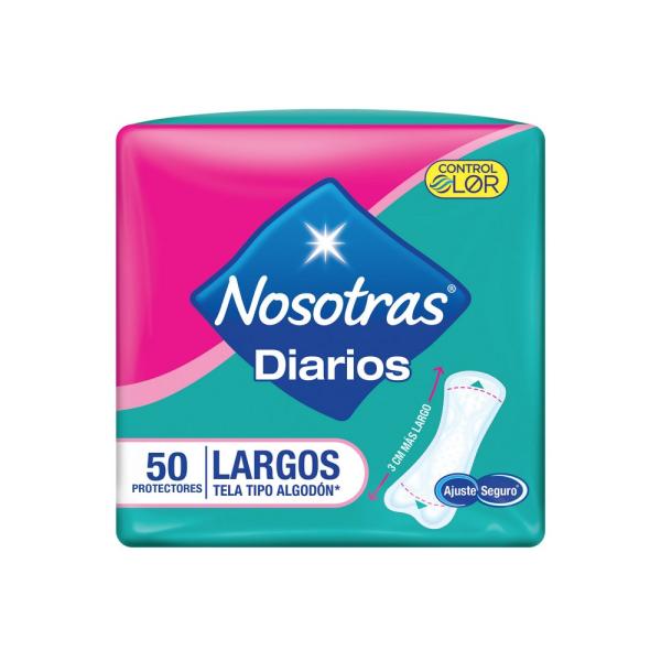 PROT.NOSOTRAS DIARIOS LARGOS 50 UND