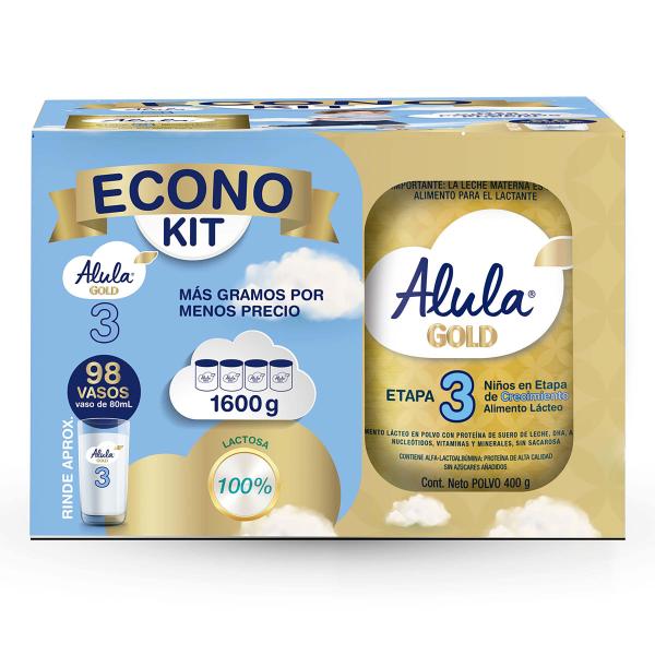 ALULA GOLD 3 PACK 4X400 GR (PDC)(PAE)