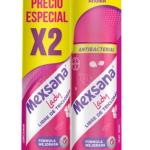 2 TALCO MEXSANA LADY SPRAY 260 ML. P.E.