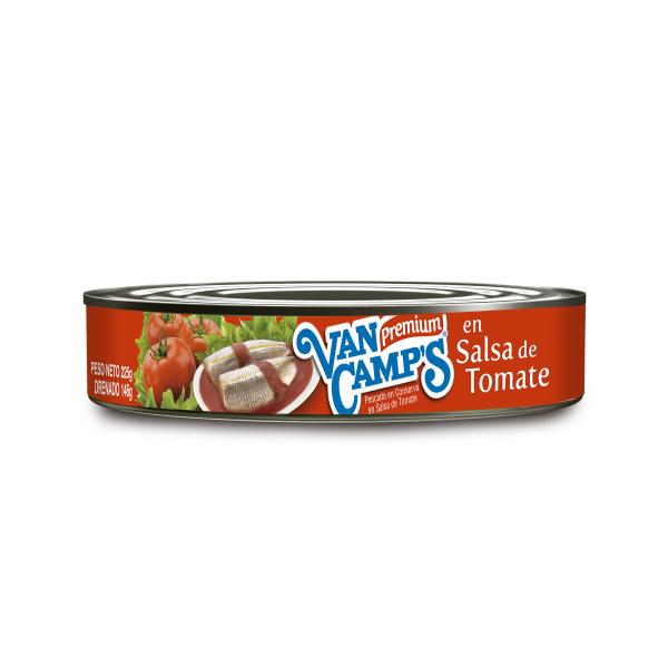 PESCADO EN SALSA DE TOM.VAN CAMPS 225 GR