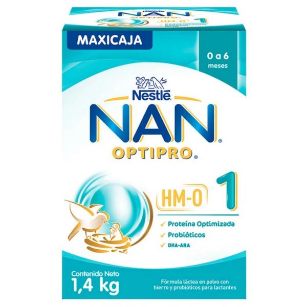 NAN OPTIPRO HMO 1 MAXICAJA 1.4 KG. (PAE)