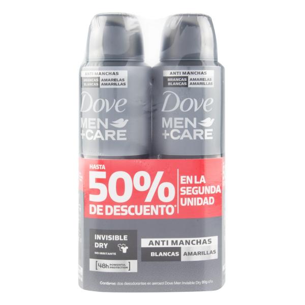 2DTE.DOVE SP.MEN CAR.87GR.50%DTO.SEG. UD