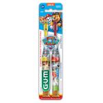 2 CEPILLO DENTAL GUM KIDS PAW PATROL