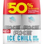 2 DTE AXE SECO SPRAY ICE CHILL 152 ML