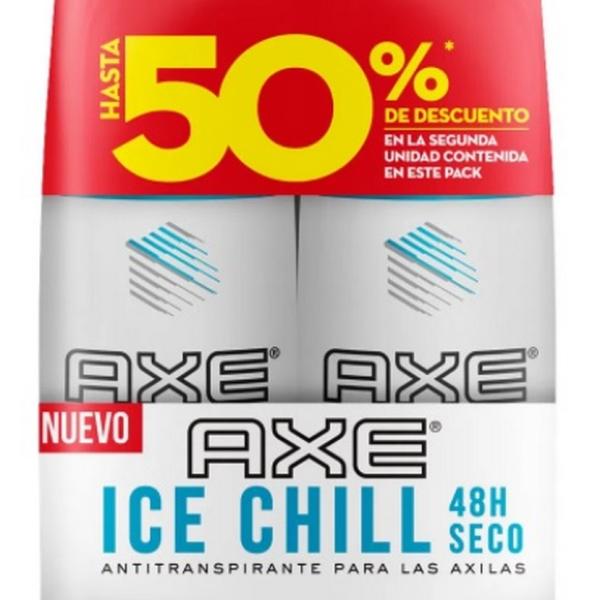 2 DTE AXE SECO SPRAY ICE CHILL 152 ML