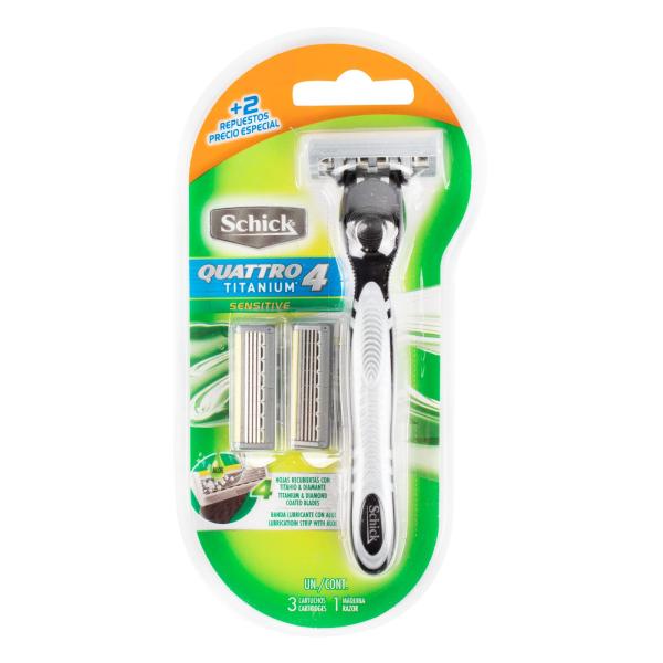 MAQ.SCHICK QUATTRO TITAN.MAS 2 REP. P.E