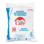 FRASCO RECOL.MUESTRA COPROLOG 50UND ICOM