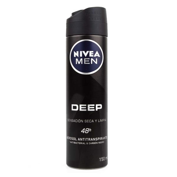 DTE.NIVEA MEN DEEP AEROSOL 150 ML