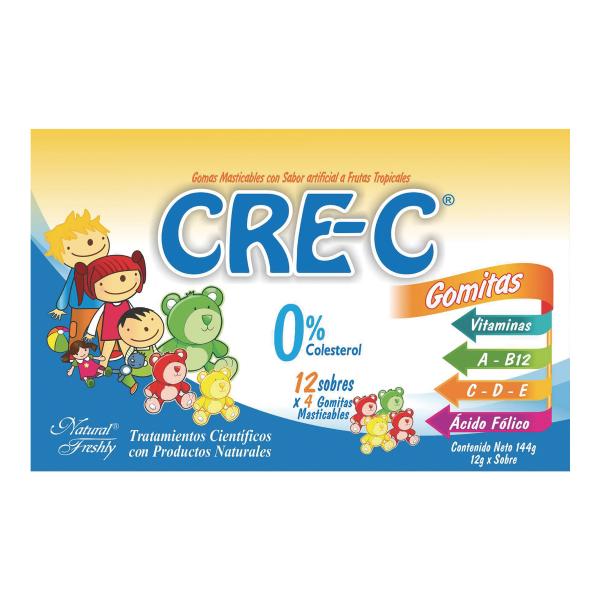 CRE-C GOMAS MASTIC.TROPICALES 12 SOBRES