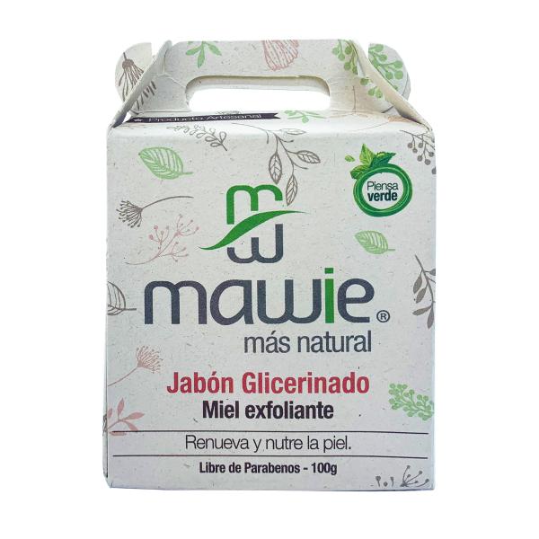 JAB.GLICERINADO MIEL EXFOLI.MAWIE 100 GR