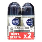 2 DTE.NIVEA ROL INV BLACK WHITE 50ML H