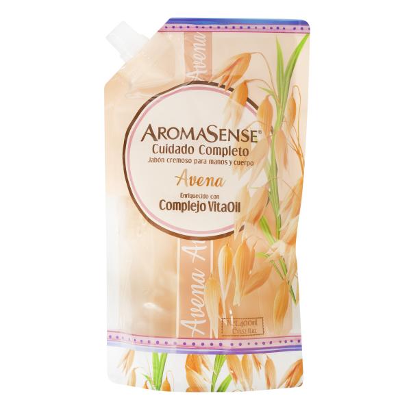 JAB. LIQUIDO AROMASENSE AVEN DOYP.400 ML